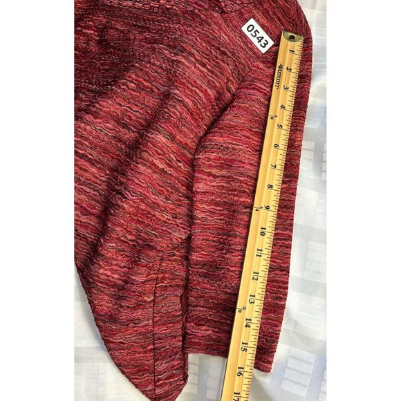 J Jill Women's top Pullover Multicolor Textured Shirt Size M - Picture 7 of 12